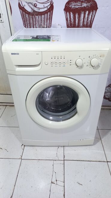 masin ucun aparatura: Стиральная машина Beko, 6 кг, Б/у, Автомат, Платная доставка
