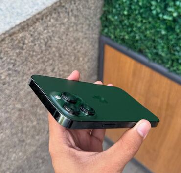 rəsmi 14 c: IPhone 13 Pro, 128 GB, Yaşıl, Zəmanət, Simsiz şarj, Face ID