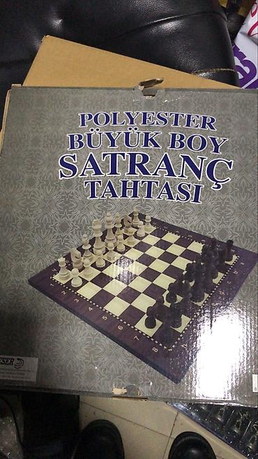 Şahmatlar: Yenidir pakovka Şahmat cox baha alinib yari qiymetine satilir temiz — 23