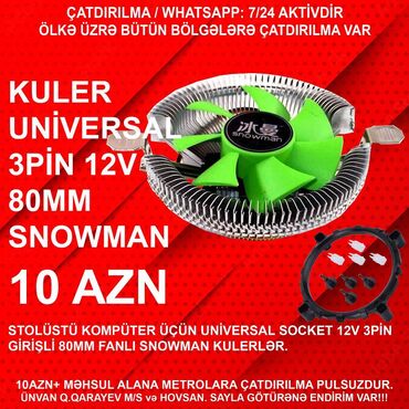 Prosessorlar: Soyutma sistemi İşlənmiş