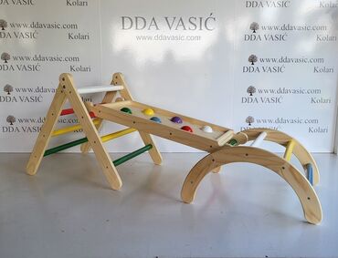Igračke: 🧗‍♂️ 4-u-1 Drvena Penjalica za Decu Sve što detetu treba – u jednom — 8