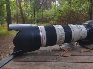 Объективы и фильтры: Продам объектив и телеконвертер: 1. Canon EF 70-200 mm f/2.8L IS USM