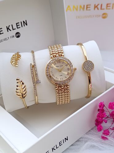 Saat dəstləri: Yeni, Klassik Saat dəsti, rəng - Qızılı — 21