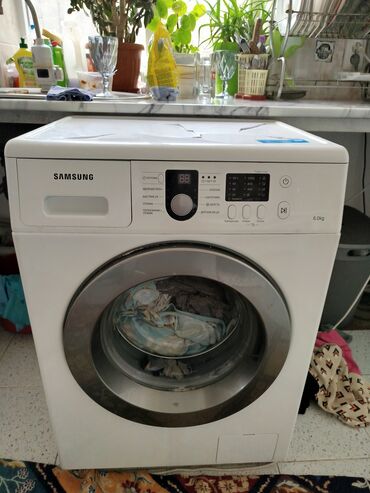 продаю стиральный машина: Стиральная машина Samsung, Б/у, Автомат, До 6 кг, Полноразмерная