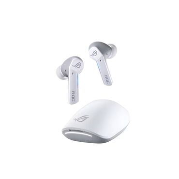 Другая аудиотехника: Б/у Беспроводные (Bluetooth) Наушники, Asus, цвет - Белый