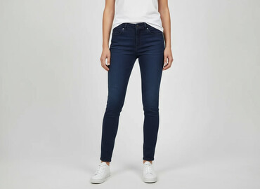 szerokie spodnie jeansowe h m: H&M, Jeansy damskie, rozmiar S