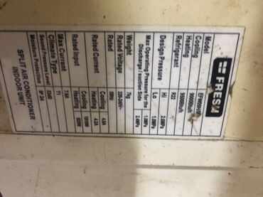 kondisioner 2 ci əl: Kondisioner Gree, İşlənmiş, 85-90 kv. m, Daxili blok, Kredit yoxdur