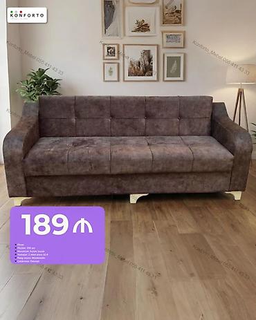 Divan – 189 ₼ - Ölçü: 200 sm - Mexanizm: açılan, bazalı (yataq lalafo.az -da Divan – 189 ₼ - Ölçü: 200 sm - Mexanizm: açılan, bazalı (yataq