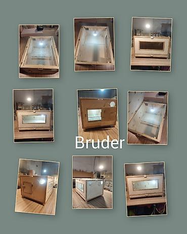 toyuq novleri: Taxta brooder/qəfəs-kamera (istixana tipli qutu) - Material — 10