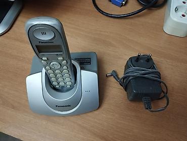 telefon duyməli: Stasionar telefon Panasonic, Simsiz, İşlənmiş, Ödənişli çatdırılma — 3