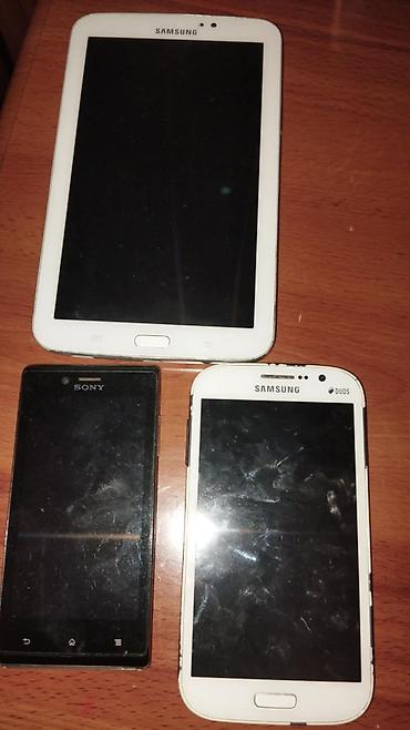 Samsung Galaxy S3 Samsung Galaxy Tab3 Sony Xperia J ST26 İşləyib