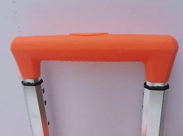 Putni koferi i torbe: Tvrdi kofer na točkiće – narandžaste boje - Materijal: čvrsta ABS/PC — 9