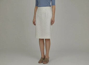 rozkloszowane spódnice do kolan: Spódnica damska, rozmiar S