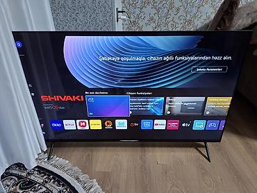 2026 SHIVAKI Smart TV 140sm.Android – webOS Hub ilə - Ekran: Geniş