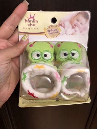 pampers 6 nomre qiymeti: Носки, Унисекс, 0 - 3 мес.