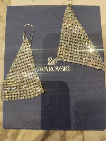 azerbaycanda 1 qram qizilin qiymeti 2022: Серьги, Swarovski, Самовывоз