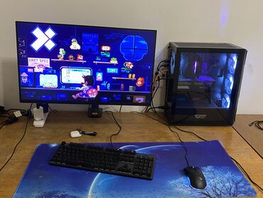 бу комп: Компьютер, ядер - 6, ОЗУ 16 ГБ, Для несложных задач, Б/у, Intel Core i5, AMD Radeon RX 6600 XT, HDD + SSD