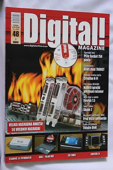 cacanke oglasi: ČASOPIS DIGITAL! MAGAZINE BROJ 48 | Časopis Digital! Magazine Broj — 1