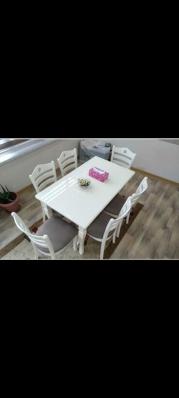 Sifarişlə masa və oturacaq dəstləri: ✔️Sifarişlə✔️ ✔️Kuxna üçün stol stul dəsti✨✨ ✔️stullarda rəng seçimi — 3