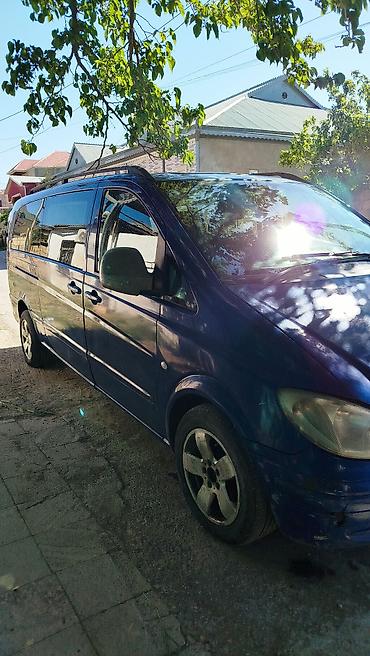 farkop: Mercedes-Benz Vito mikroavtobus Xüsusiyyətlər: - Kuzov: mavi rəng — 7