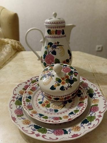 Çay dəstləri və servizlər: Çay dəsti, rəng - Ağ, Farfor, Almaniya — 7