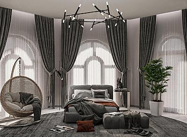 xrustal vaz: Çılçıraq, 10 və daha çox lampa, Xrustal — 3