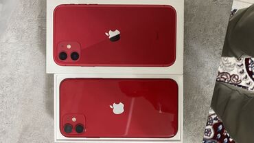 iphone 11 128 цена бишкек: IPhone 11, 128 ГБ, Красный, Коробка, 75 %