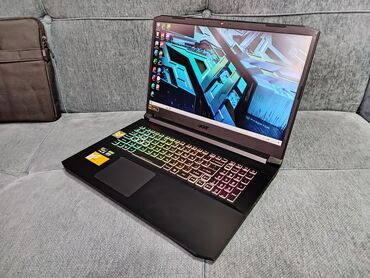 Ноутбуки: Ноутбук, Acer, 16 ГБ ОЗУ, AMD Ryzen 7, 17.3 ", Б/у, Для несложных задач, память NVMe SSD