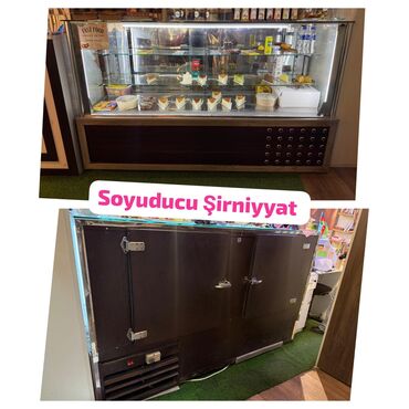 soyuducu nofros: Soyuducu vitrin – şirniyyat və desertlərin sərgilənməsi üçün - Geniş