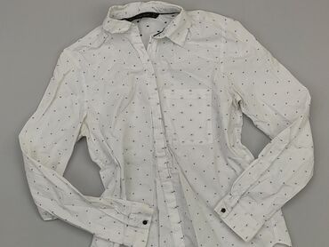 białe bluzki z haftem zara: Koszula Damska, Zara, M, stan - Dobry
