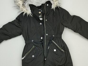 tnf czapka zimowa: Kurtka zimowa, F&F, 7 lat, 116-122 cm, stan - Dobry