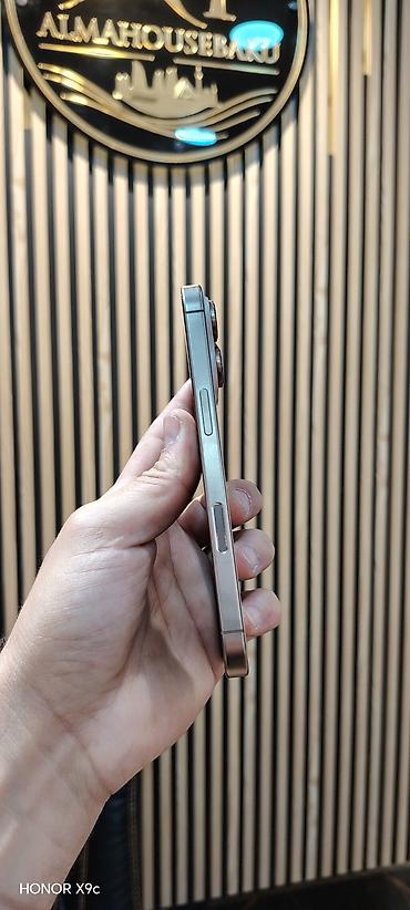 prodat iphone: IPhone 16 Pro, 128 GB, Desert Titanium, Zəmanət, Face ID, Sənədlərlə — 5