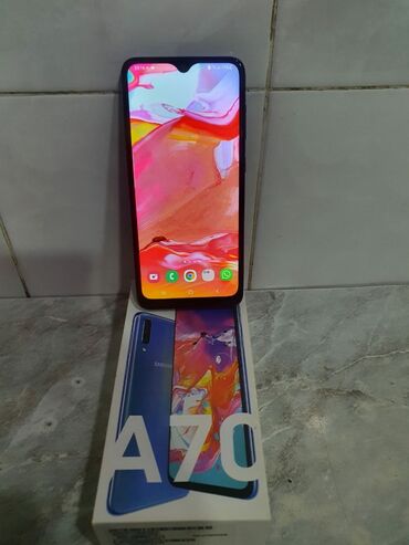 Samsung: Samsung Galaxy A70, 128 GB, rəng - Qara, İki sim kartlı — 7
