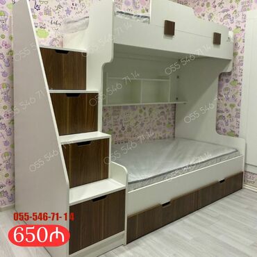 Uşaq və gənc otağı üçün dəstlər: Oğlan və qız üçün, Yeni, Çarpayı, Siyirməsiz