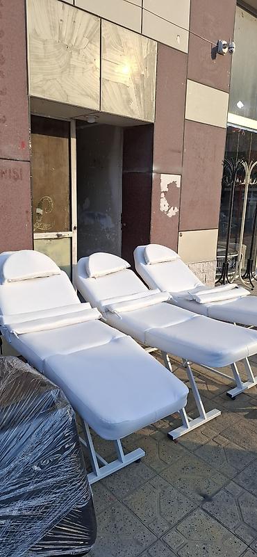 Salon, tibbi mebel: Yeni, Kosmetoloji kuşetka, Qatlanan, rəng - Ağ — 4