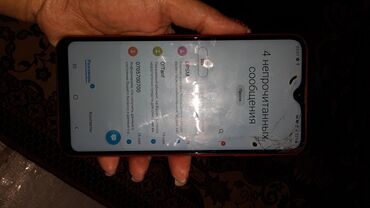 galaxy a6: Samsung A10e, Колдонулган, 32 ГБ, түсү - Кызыл, 2 SIM