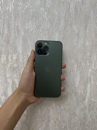 iphone e: IPhone 13 Pro Max, Б/у, 512 ГБ, Зеленый, 77 % — 2