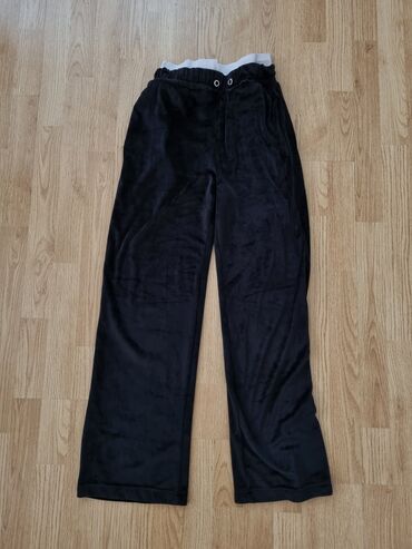 Pantalone: M (EU 38), Visok struk, Ravne nogavice