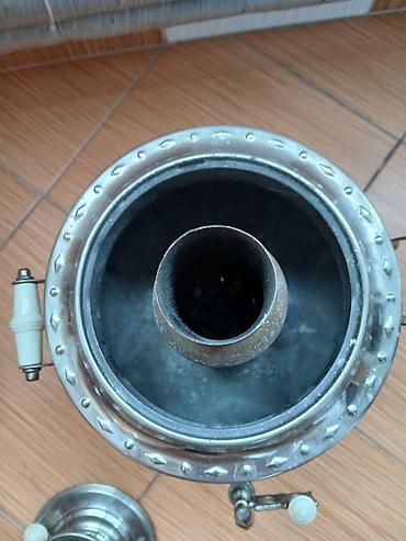 samovar almaq: SSSR vaxtından qalan elektrik samovarı olub, sonradan latun boru — 7