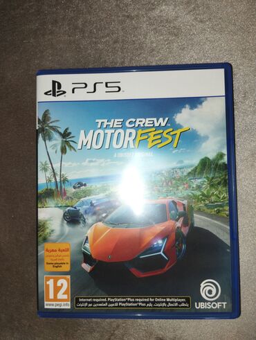 2ci əl paltaryuyan maşın: Ps5 üçün oyun diski "The Crew Motorfest" Sadece 1 defe PlayStation 5 e