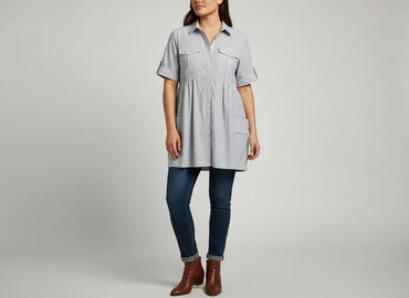 personalizowane ubrania: Denim Co, Туніка жіноча, розмір 3XL