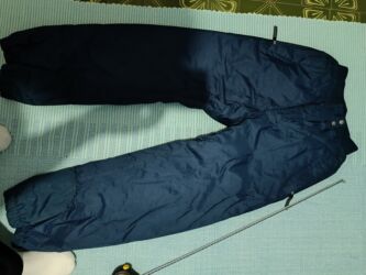 Ski pantalone: Quechua (Decathlon) zimske/ski pantalone – tamnoplave - Model — 2