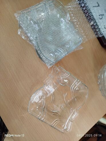 coca cola set serpi: Тарелки, цвет - Белый, Стекло, СССР