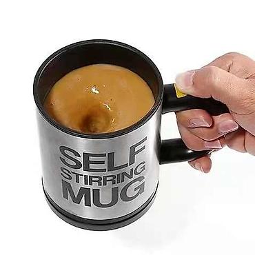 Čaše: SELF STIRRING MUG – samo-mešajuća šolja - Šolja sa integrisanim — 2