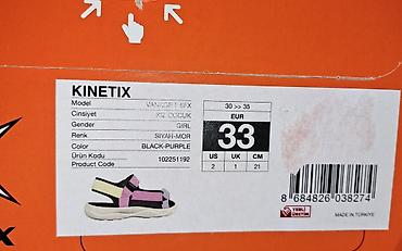 kinetix: Rəng - Çəhrayı Basanojkalar, Ölçü: 33, Uniseks — 5