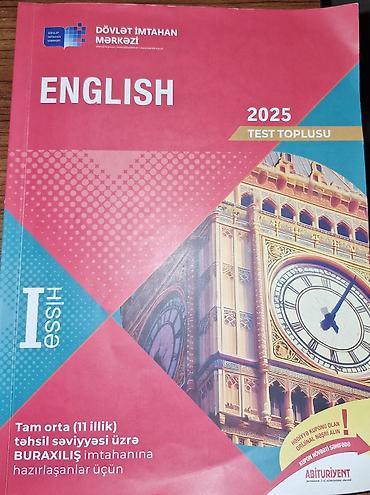 Testlər: İngilis dili Testlər 11-ci sinif, DİM, 1-ci hissə — 1