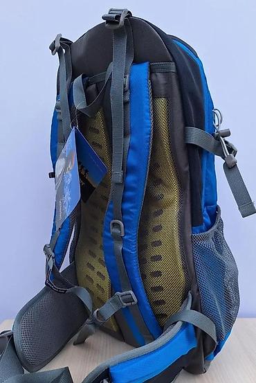 Sportske torbe i rančevi: Planinarski ranac Senterlan Adventure 35L – plavo/crni - Zapremina — 8