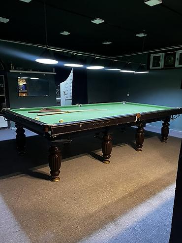 İdman və istirahət: Snooker/bilyard masası – peşəkar ölçülü - Ölçü: Tam ölçülü snooker — 1
