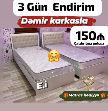 tək carpayı: Çarpayı yeni tək nəfərlik