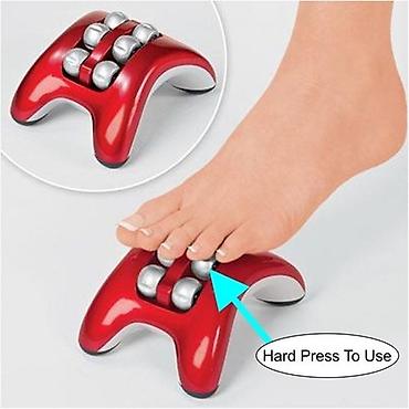 başmaq: Ayaq altı üçün masaj cihazı. Mini Foot Massager HK-611 – ayaq — 1
